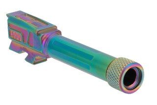 Faxon Firearms Match Series Glock 43 barrel with Chameleon PVD finish